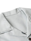 Men's Poseidon Print Short Sleeve Shirt-Outfit