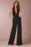 Fongt Spring Casual Jumpsuit Ebay Sexy Sleeveless Hanging Neck