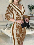 Autumn Fashion Geometric Pattern Arm Covering