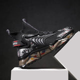 Fashion Classic Men Sneakers Spring Breathable Running Shoes for Men Graffiti Sport Shoes High-top Mesh Walking Jogging