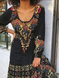 Printed Pullover Round Neck Sexy Mid-waist Polyester Fiber Temperament Commute Long