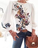 Autumn 2023 Ebaywish Light Mature Round Collar Straight Blouse-Outfit