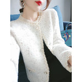Fongt New Autumn And Winter Fashion Versatile Small Fragrant Wind Women's Clothing Imitation Mink Wool Coat Female-Outfit