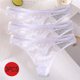 Sexy Panties Women G-String Thong Lace Underwear Pantys Low-Waist Female Underpants Mesh Perspective Briefs