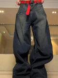 Vintage Washed Distressed Boyfriend Jeans-Outfit