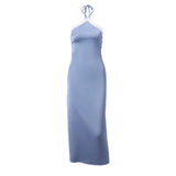 Fongt Bean With The Same Sexy French Lace Edge Hanging Neck Dress Hot Girl Wear A Royal Sister Temperament Dress-Outfit