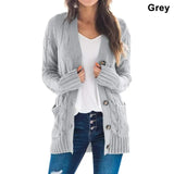 Sleeve Casual Pockets Solid