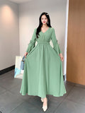 Clear Color Dress-Outfit