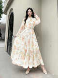 Long-Sleeved Dress-Outfit
