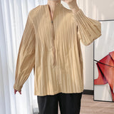 Fongt Folded 2025 Folded Coat Female Temperament Commute Loose Small Zipper Coat Coat