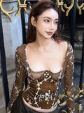 Square Neck Corset