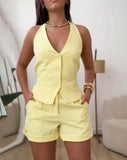 Fongt New Fashion Casual Vest Women's Suit