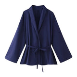 New Spring Style Kimono Coat 5427734 Trousers 4391423-Outfit