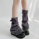 Grunge Distressed Knitted Leg