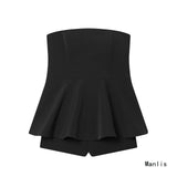 Fongt Women's New 2025 Fashion Sleeveless Embroidered Blouse