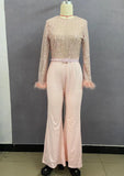 Fashion Feather Splicing