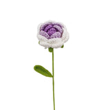 Fongt Woven Rabbit Head Sunflower Sunflower Wool Knitting Flowers Send Bestie Imitation Bouquet Finished Products-Outfit
