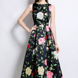 Fongt Tea Break Print Slings With Open Shoulder Dress Female Summer Sexy Hot Girl Holiday Beautiful Dress
