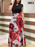 Dot Print Patchwork Long