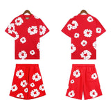 Chao Brand Kapok Printing Sports Leisure T-Shirt Short Sleeves Shorts For Men And Women In Spring And Summer-Outfit
