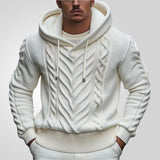 Fongt Men's Men's Long Sleeve Hooded Knits Autumn/Winter Outdoor Sweater