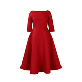 Fongt Women's 2025 Summer New Solid Dress Temperament Evening Dress Dress Dress Dress Dress Dress