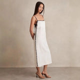 Fongt Women's College Style V-Neck Folded Loose Sleeveless Knitted Vest Sweater