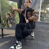 Loose Vibe Style Hip-hop Street Jacket-Outfit