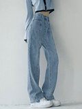 Seam Detail Washed Boyfriend Jeans-Outfit