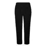 Solid Color Loose Double-sided Plush Trousers