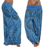 Digital Printing Long Wide-leg Casual