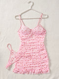 Dress Slings Soft Mesh Yarn Sexy Pajamas Female Pyjamas