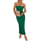 Fongt Women's Decoration Body Explosion With A Breast-Tight Waist Dress A Step Dress Woman