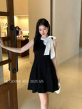Fongt Xixi 2025 Summer New French Temperament With High-Belt Dress Elegant Vacation Short Dress 88348