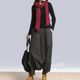 Solid Low Crotch Female Plus Size