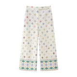 New Blended Printed Jacket 8042453 Vest 8070452 Trousers-Outfit