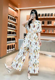Printed Jumpsuit-Outfit