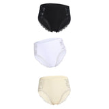 Hot Sale Cotton Panties Comfot Seamless High Waist Women's Panties Solid Lace Briefs Underwear Sexy Plus Size