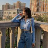 New Summer Thin Knitted Cardigan Women Spring Long Sleeve Basic Cropped Sweaters Female Casual Short Jumper