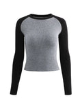 sleeve rib crop