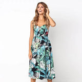 Floral Vintage Casual Sundress