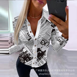 Women's Ruffle Button Shirt-ODS4431 Collection-Outfit