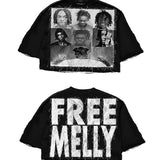 Fongt Cool Boy New English Before And After Printing 毛棉 Five-Sleeved T-Shirt Round Collar Top