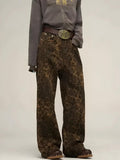 Leopard Straight Leg