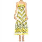 Spring Women's Dress 2025 New Fashion Sexy Bosom Dress Loose-Fitting Print High-End Sling