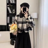 Fongt Style Hairy Short Coat 2025 New Women's Autumn And Winter Cotton Thicken French High-End Feel