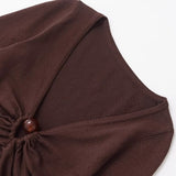 Fongt Homemade New Women's Classic Fashion Ball Knitted Folding Top 3920480