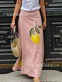 Fongt Women's Casual Fashion Flower Embroidered Dress Set