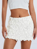 Sexy Women Sparkle Sequined Skirts Summer Party Clubwear Glitter Bodycon Short Mini Pencil Skirts Streetwear 2023 New-Outfit