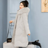 Large Size Medium Long Cotton-Padded Clothes Women 2021 New Cotton Clothes Women's Fat Mm Loose Thin Cotton-Padded Jacket And Fat-Outfit